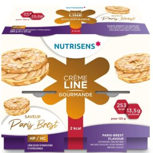 Nutrisens - Crèmeline Gourmande 2kcal saveur Paris Brest - 500g