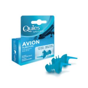 Quies -  Specific Avion - Anti-Pression - 1 Paire Réutilisable