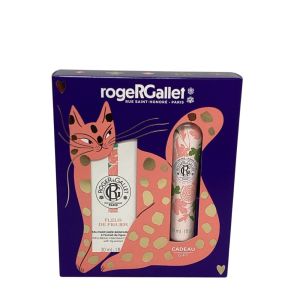 Roger & Gallet - Coffret Eau Parfumée Bienfaisante Fleur De Figuier 30ml + Crème Mains Offert 30ml
