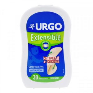 Urgo Extensible - Pansements extensibles - 30 pansements