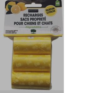 WOUAPY - Recharge sacs de propreté au citron