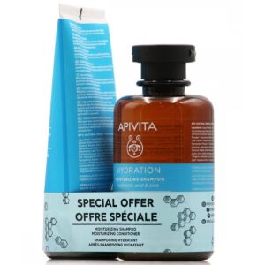 Apivita - Offre speciale Shampooing hydratant et après shampooing hydratant - 250ml + 150ml