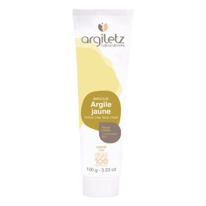 Argiletz - Masque argile jaune peaux mixtes - 100 g