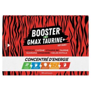 Ea Pharma - Booster Gmax Taurine - 30 ampoules buvables