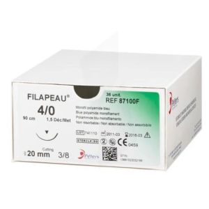 Filapeau - 1.5D - 4/0 - 3/8 - 16 mm - 90 cm
