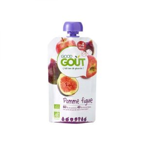 Good Goût - Gourde de fruit pomme figue dès 4 mois - 120 g