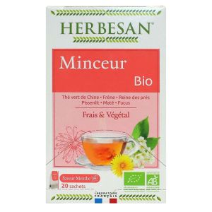 Herbesan - Infusion bio n°6 minceur - 20 sachets