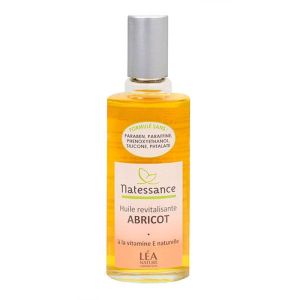 Natessance - Huile végétale d'abricot 100 % pure - 50 ml