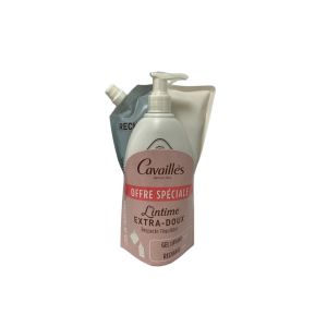 Rogé Cavaillès - L'intime extra-doux Gel lavant + éco recharge - 250mL+500mL