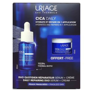 Uriage - Coffret CICA DAILY Sérum + Concentré crème - 30 + 15ml