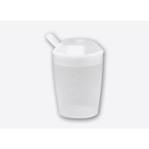 VERRE - MALADE PLASTIQUE TRANSPARENT