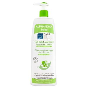 Alphanova bébé - Gel lavant nourrissant - 500ml