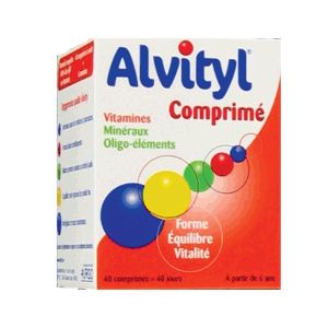 Alvityl vitalité - 40 comprimés à avaler