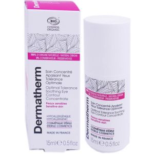 Dermatherm - Soin Concentré yeux apaisant- 15Ml