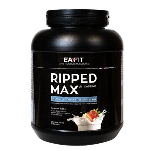 Eafit - Ripped Max Caséine Maintien masse musculaire fraise - 750g