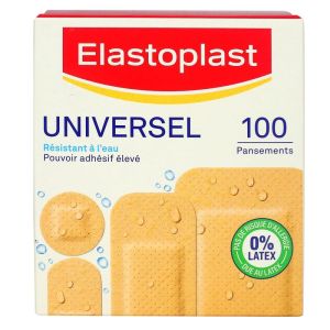 Elastoplast - Universel résistant à l'eau - 100 pansements