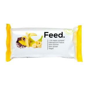 Feed - Barre repas banane chocolat - 100 g
