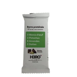 H3RO - Barre proteinée pistache chocolat - 52g