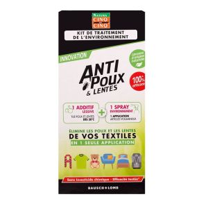 Natura Cinq sur Cinq - Kit de traitement de l'environnement anti-poux