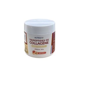 Nutri&Co - Tripeptides de collagène gout pêche - 100g