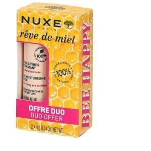 NUXE - Rêve de Miel Stick lèvres hydratant - offre duo