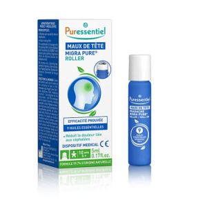 Puressentiel - Roller migra pure maux de tête  - 5mL