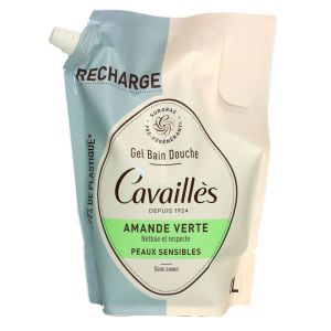 Rogé Cavailles - Recharge gel bain douche amande verte - 1L