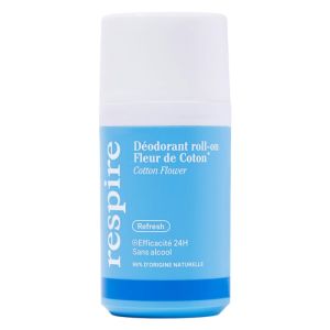 Respire - Déodorant roll-on Fleur de coton - 50ml