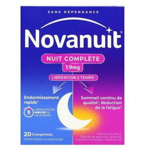 Sanofi - Novanuit Nuit complete 1.9mg - 20cpr