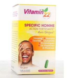 Vitamin'22 - Specific Homme 60 gélules