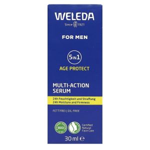 Weleda - For Men 5 en 1 Age Protect Sérum Multi Action - 30mL