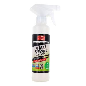 Cinq sur Cinq - Spray Environnement Anti Poux & Lentes - 250ml