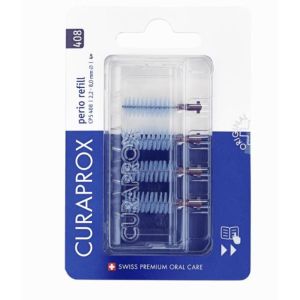 Curaprox - Recharges brossettes interdentaires taille 408, 4 brossettes