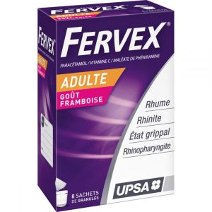 Fervex - Goût framboise - 8 sachets