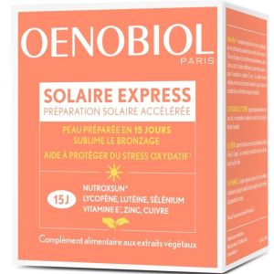 Oenobiol - Solaire Express préparation solaire accélérée - 15jours