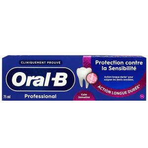Oral-B - Professional dentifrice protection contre la sensibilité - 75ml