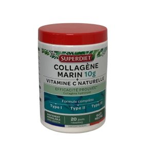 Superdiet - Collagène Marin 10g - Pot de 210g