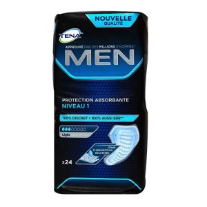 Tena Men - Protections discrètes pour hommes niveau 1 - 24 protections