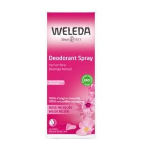 Weleda - déodorant spray rose musquée - 100mL
