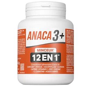 Anaca 3+ - Minceur 12 en 1 - 120 gélules