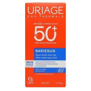 Uriage - Bariesun Aqua fluide solaire Ultra-mat SPF50+ - 50ml