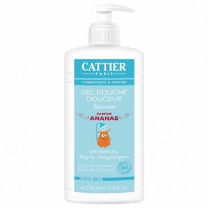 Cattier - Gel douche douceur kids parfum ananas - 500ml