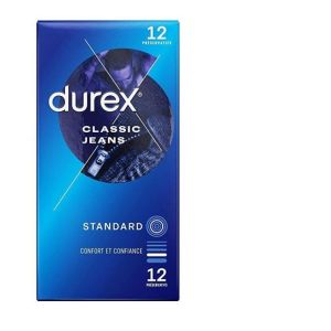 Durex -  Préservatifs Classic jeans x12