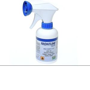 Frontline - spray anti-puces et tiques chiens et chats 250ml