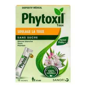 Phytoxil - Toux sans Sucre - 12 Sachets