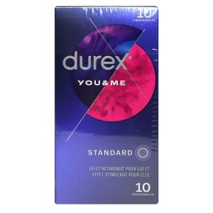 Durex - Préservatif  Durex You am me Standard - 10 préservatifs