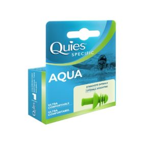 Quies - Protection Auditive specific Aqua adulte - 1 paire