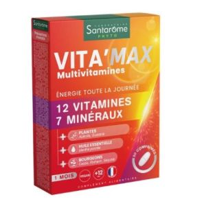 Santarome - Vita'max Multivitamines 30 Comprimés