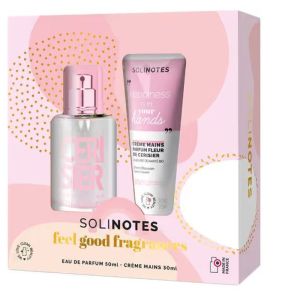 Solinotes - Coffret eau de parfum fleur de cerisiers et sa crème mains