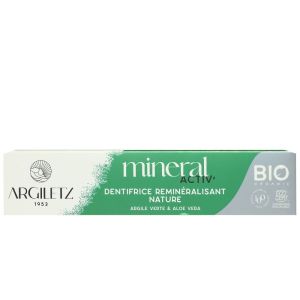 Argiletz - Dentifrice extrait d'aloe vera bio - 75 ml
